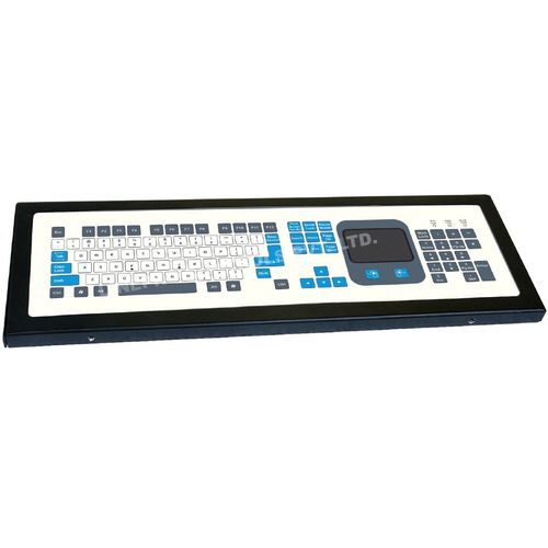 Panel-mount keyboard - LP 2443 - LINEPRO CONTROLS PVT.LTD - rack drawer / with mechanical keys / membrane