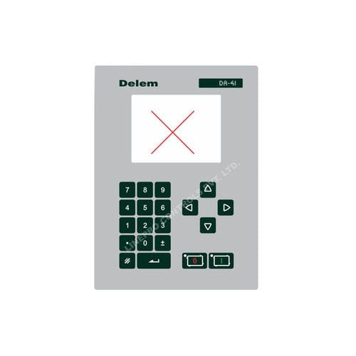 Panel-mount keyboard - Delem DA-41 - LINEPRO CONTROLS PVT.LTD - capacitive / membrane / industrial