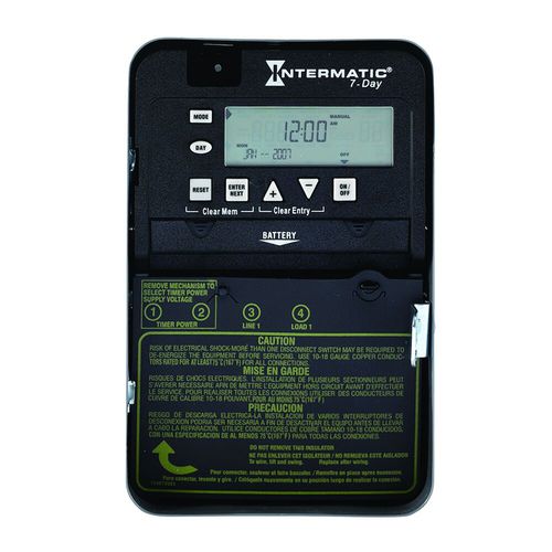 Digital time switch - ET17 series - Grässlin by Intermatic - with built-in astronomical clock