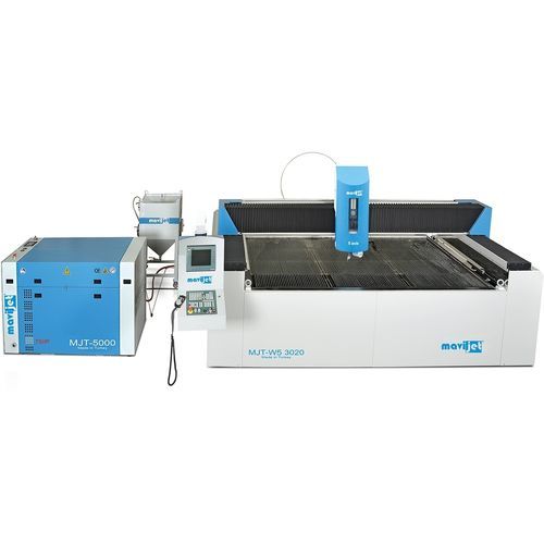 Abrasive water-jet cutting machine - MJT-W5-3020 - MaviJet - for metal / sheet metal / sample