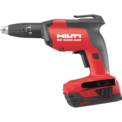 Cordless electric screwdriver - SD 5000-A22 02 - HILTI - pistol / brushless