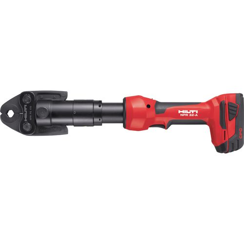Electric crimping tool - NPR 32-A - HILTI - for tubes / battery-operated