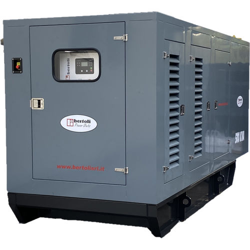 Natural gas generator set - Bertoli - three-phase / water-cooled / emergency