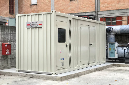 Diesel generator set - Bertoli - natural gas / LPG / air-cooled