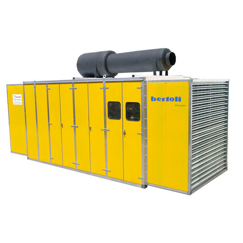 Diesel generator set - Bertoli - three-phase / containerized / water-cooled
