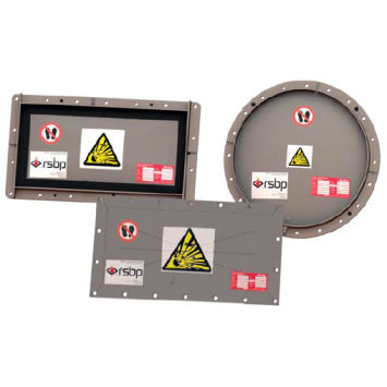 Explosion vent panel - RSBP spol. s.r.o.