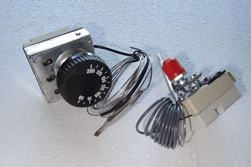 Capillary thermostat - Vimosa d.o.o. - adjustable / manual reset
