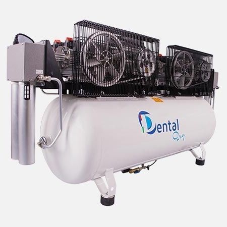 Piston compressor - DENTAL DRY 100 C8 - ALCONAIR - air / electric / stationary