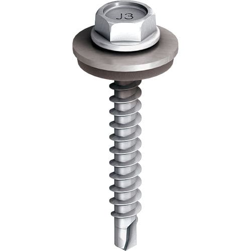 Fastening screw - JT3-2-4.9x35-E16 PU100 - EJOT - with hexagonal head / hex socket / steel
