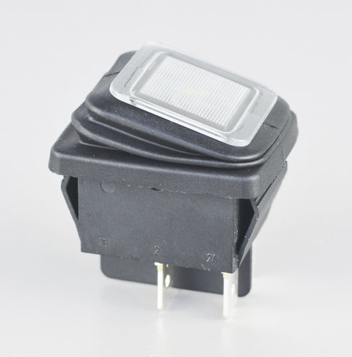 Rocker switch - KCD2 series - Shanghai Yongxing Electronic Switch Co.,Ltd - DPST / waterproof / IP65