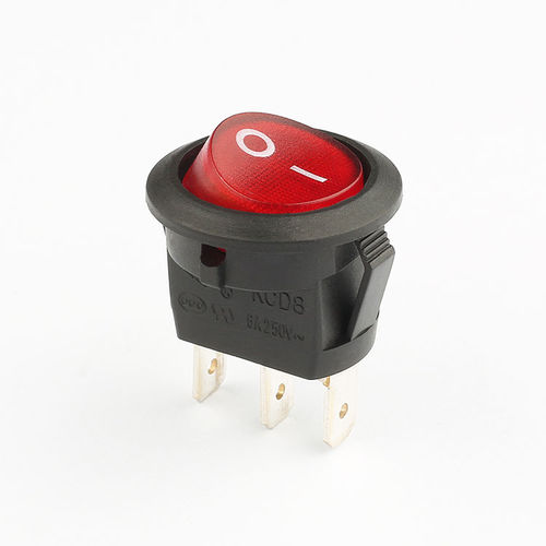 Rocker switch - KCD8 series - Shanghai Yongxing Electronic Switch Co.,Ltd - single-pole / IP40 / CQC