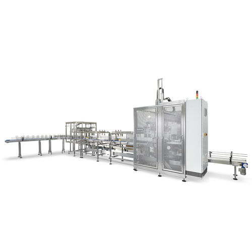 挑选和放置箱子包装