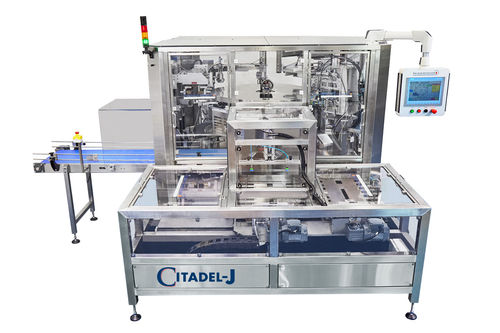 Automatic packaging machine - CITADEL J  - Shemesh Automation Ltd - vertical / compact / for wet wipes