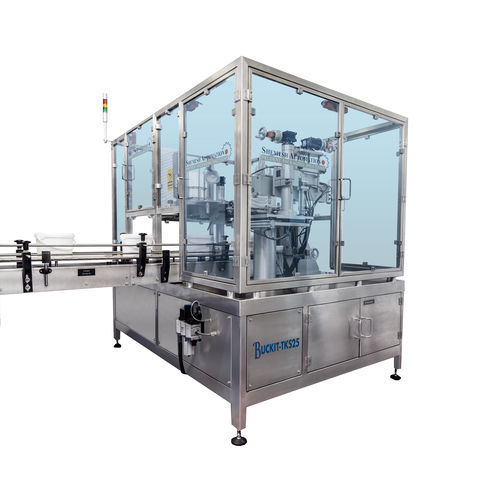 Bucket denester - BuckIt TKS25 - Shemesh Automation Ltd - PLC-controlled / servomotor / fully-automatic