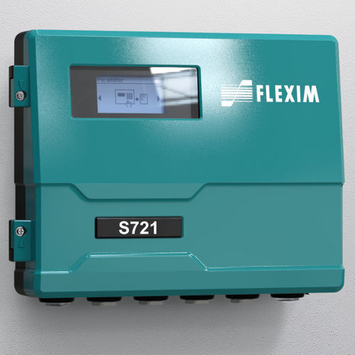 Ultrasonic flow meter - PIOX S721 - EMERSON - FLEXIM - Coriolis / mass / for liquids