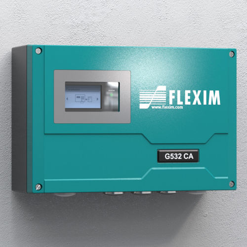 Ultrasonic flow meter - FLUXUS G532 CA - EMERSON - FLEXIM - volume / for air / for compressed air
