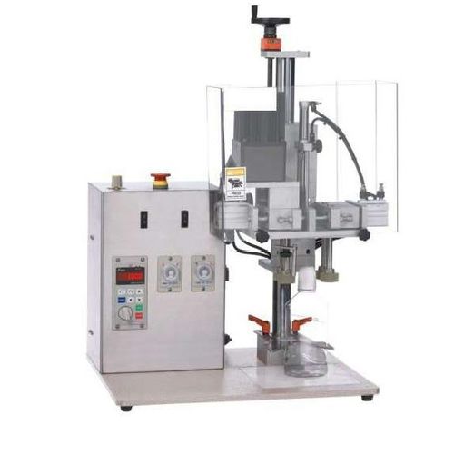 Pneumatic screw capping machine - CW - Enfound enterprise co.,ltd - semi-automatic / for bottles / for cosmetic products
