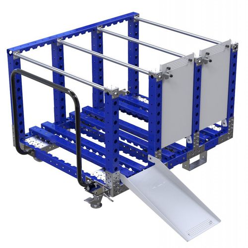 Transport cart - Q-100-0520  - FlexQube - metal