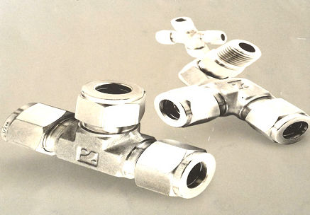 Hydraulic fitting - MASTERTUBI spa - pneumatic / screw-in / T-shaped