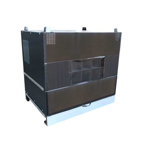 Plastic pallet box - 5M681 - MGR srl - wood / metal / storage