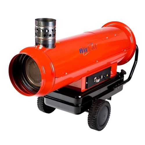 Mobile hot air generator - GCI series - AIRLAT - fuel oil / with chimney