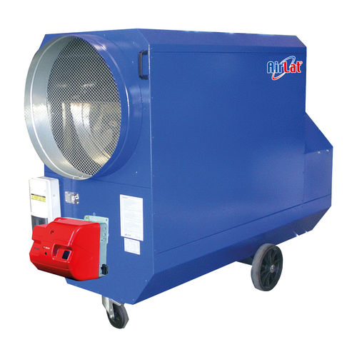 Mobile hot air generator - ECOLAT - AIRLAT - gas / high-pressure