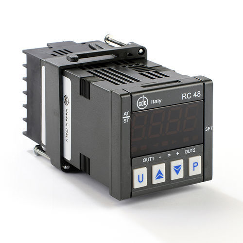 Digital temperature controller - RC48 - ELETTROMECCANICA CDC s.r.l. - with LED display / PID / programmable
