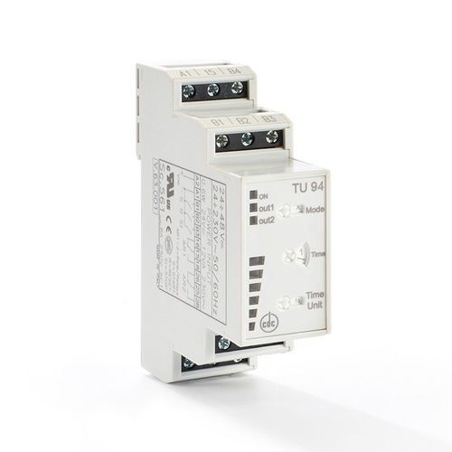 Electronic timer - TU94 - ELETTROMECCANICA CDC s.r.l. - multi-function / DIN rail
