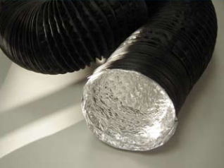 Flexible air duct - COMBIDEC 2100 - F.C.R. SPA - aluminum