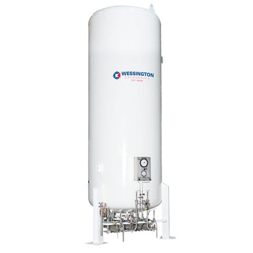 Cryogenic tank - PVT series - Wessington Cryogenics LTD - liquid nitrogen storage / industrial / vertical