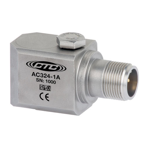 1-axis accelerometer - AC324 - Connection Technology Center Inc. - piezoelectric