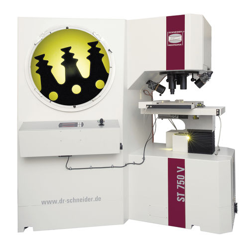 Vertical measuring projector - ST V series - Dr. Heinrich Schneider Messtechnik GmbH - with turret