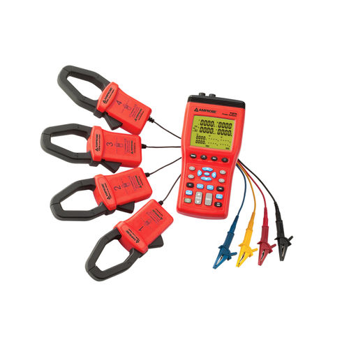 Voltage measuring instrument - PQ55A - BEHA AMPROBE - current / reactive power / power factor