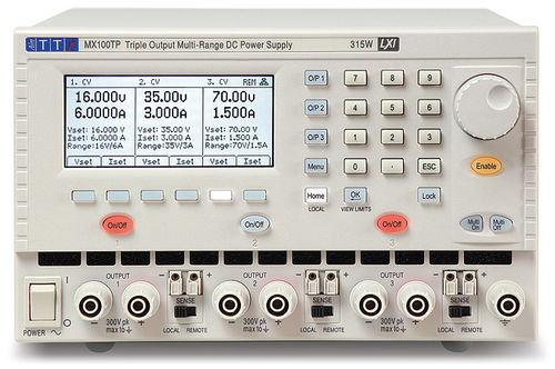 Tabletop power supply - MX Series - TTI - 3U / 4U / AC/DC