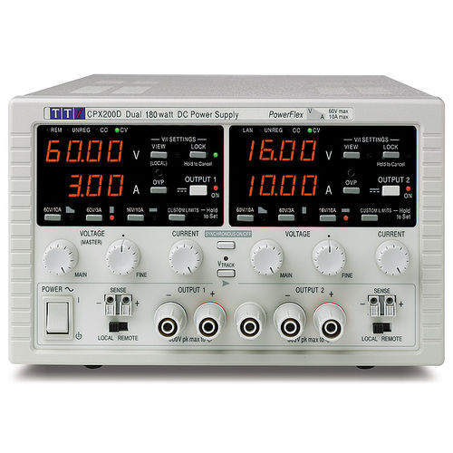 Rack-mount power supply - CPX Series - TTI - tabletop / 3U / AC/DC