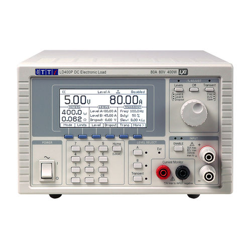 DC electronic load - LD400 Series - TTI - RS-232 / with USB interface