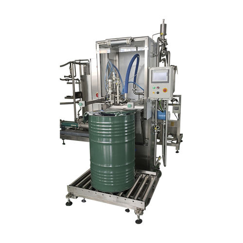 Bag in drum filling machine - BIB220 - Xi’an Shibo fluid technology co., Ltd (SBFT) - semi-automatic / bag-in-box / for liquids