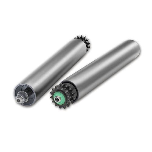 Chain drive conveyor roller - 3816, 3826 series - DAMON Industrial Europe Srl - steel / stainless steel / abrasion-resistant