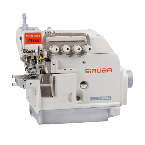 Overlock stitch overlock sewing machine - 700KS - Siruba Latin America, Inc - twin-needle / single-needle / 3-thread
