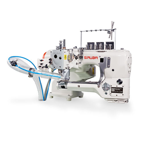 Lockstitch sewing machine - D007S series  - Siruba Latin America, Inc - four-needle / 6-thread / fabric