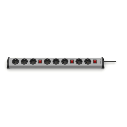 Power strip with switch - 0203x00082301 - Bodo Ehmann GmbH - 8 socket