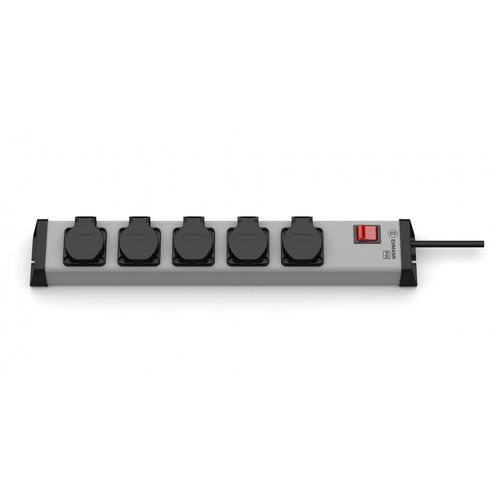 Power strip with switch - 0201x08052303 - Bodo Ehmann GmbH - 5 socket