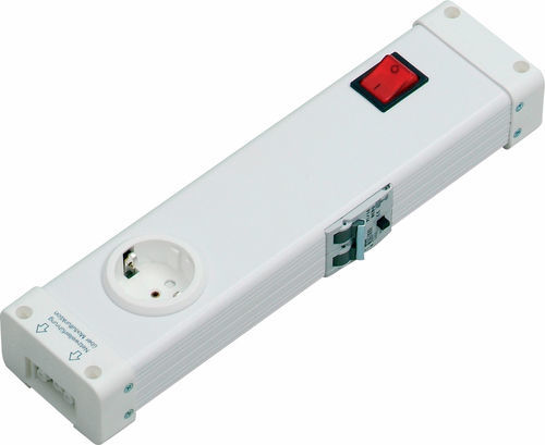Power strip with switch - 0111x0031 - Bodo Ehmann GmbH - with RCD / with integrated circuit breaker