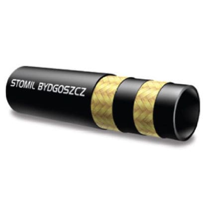 Water hose - 2 ST EN 853 - Stomil Bydgoszcz - hydraulic / for compressed air / synthetic rubber