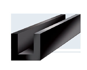 EPDM profile - Stomil Bydgoszcz - U-shaped / industrial / sealing