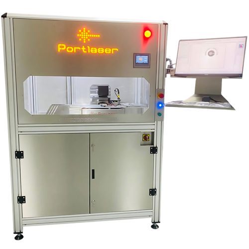 Cap engraving machine - CapsMark - PORTLASER TECHNOLOGY, LDA - CO2 laser / wood / plastic
