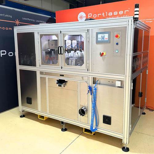 CO2 laser cutting machine - GCUT 8x30 - PORTLASER TECHNOLOGY, LDA - laser / for plastics / PLC-controlled