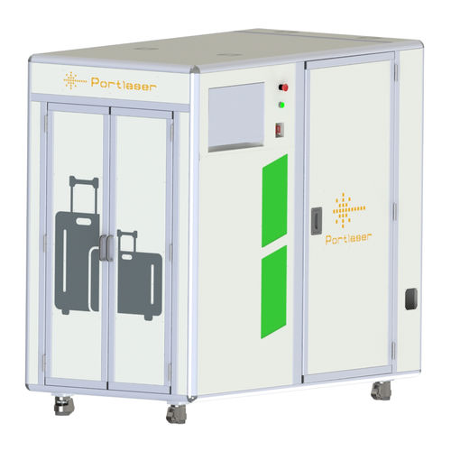 Fiber laser marking and engraving machine - FIBER NOMADMARKER - PORTLASER TECHNOLOGY, LDA - for large parts