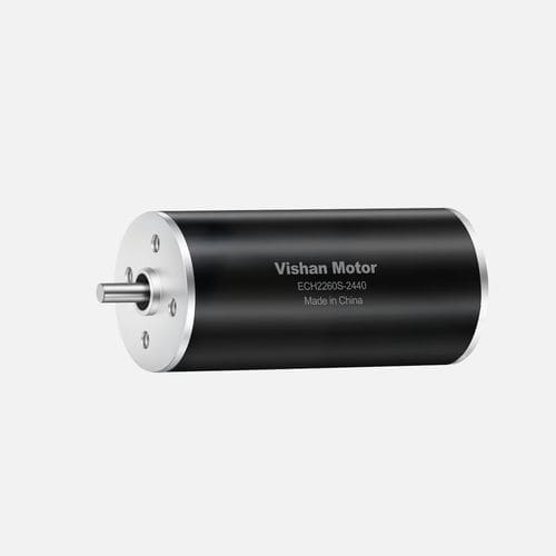 DC motor - ECH2260 series - Vishan Motor - 24 V / 48 V / hollow-shaft