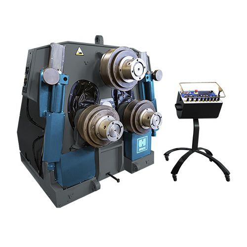 3-drive roller plate bending machine - HPR - Haco Atlantic Inc. - hydraulic